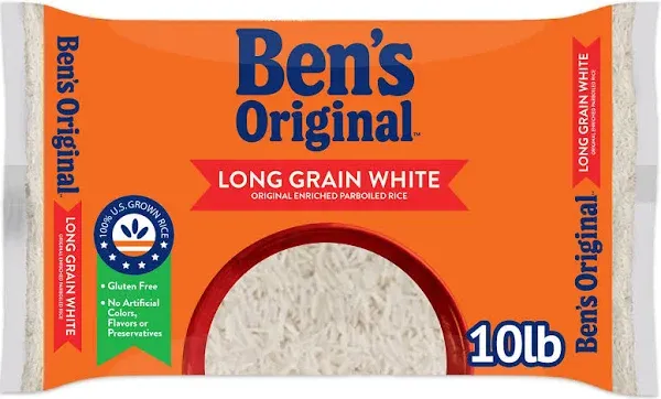 Ben's Original Long Grain Microwave Rice, Bulk Multipack 6 x 220 g pouches