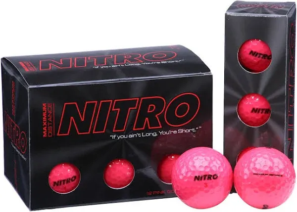 Nitro Maximum Distance Golf Balls