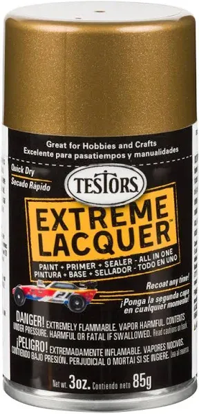 Testors 1847M Spray  One Coat Lacquer - Bronze 3 oz