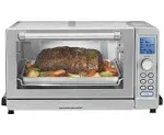 Cuisinart TOB-135 Deluxe Convection Toaster Oven Broiler, Brushed Stainless