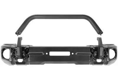 Rugged Ridge Arcus Front Bumper Set with Overrider Bar - 11549.05