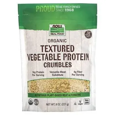 NOW Foods Organic Textured Soy Protein Granules