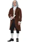 Size: X-Large # 01544 Benjamin Franklin Patriotic 1700's Colonial American Adult Costume