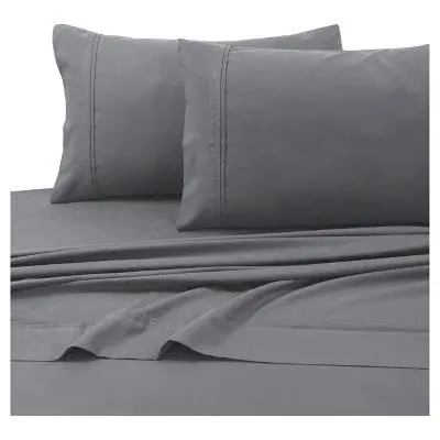 Super Soft Extra Deep Pocket Bed Sheet Set with Oversize Flat