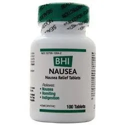 BHI Nausea Relief Tablets