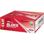 Clif Bloks Energy Chews, Strawberry, During - 18 pack, 2.12 oz packets