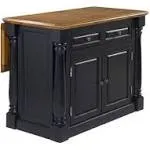 Monarch Black Kitchen Island