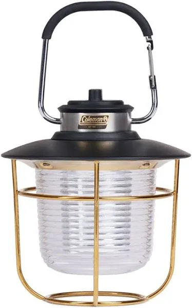 Coleman 1900 Collection 200 Lumens Premium LED Lantern, Durable Impact & Water-Resistant Lantern with Adjustable Brightness Settings & Carry Handle