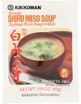 KIKKOMAN: Instant Shiro Miso Soup, 1.05 oz