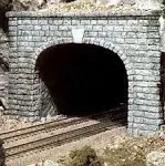 Woodland Scenics C1257 Cut Stone Double Track Tunnel Portal HO Scale 1:87 NEW