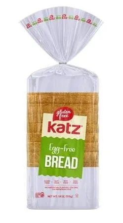 Katz Bread Gluten Free Egg Free