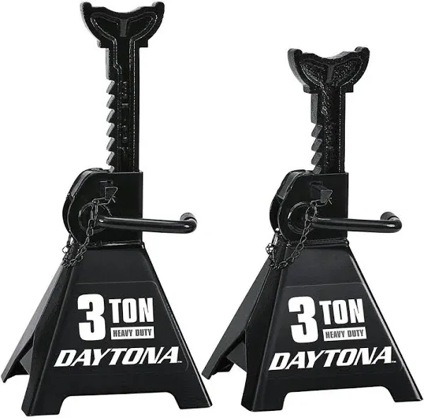 Daytona 3 Ton Heavy Duty Ratcheting Jack Stands