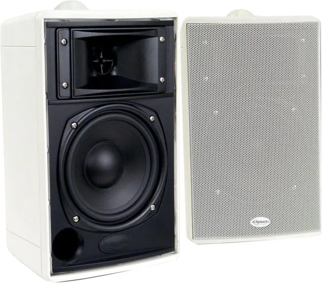 USED - Klipsch KHO-7 White Indoor Outdoor All-Weather Resistant - SPEAKERS ONLY