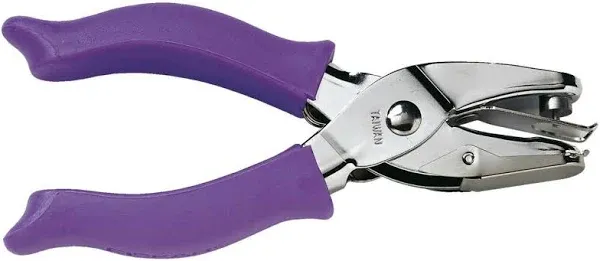 Fiskars 1/16 Inch Hand Punch, Circle, Purple