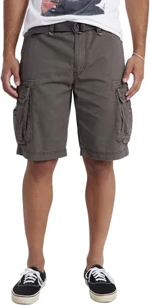 Unionbay Men's Survivor Belted Cargo Shorts