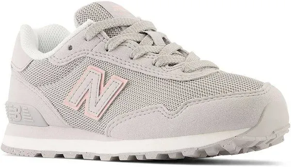 Girl's New Balance, 515 Sneaker - Little Kid Rain Cloud / Pink 1 M