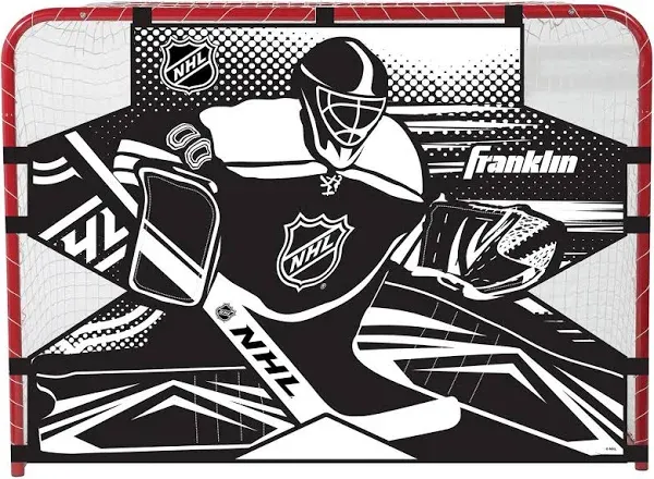 Franklin NHL Street Hockey Goalie Shooting Target - 54in X 44&#034; Goal Practice