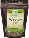 NOW Foods Walnuts Organic Raw & Unsalted 12 oz