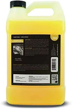 3D Upholstery &amp; Carpet Shampoo - High Foam Stain Remover 1 Gallon (Pack of 1) 