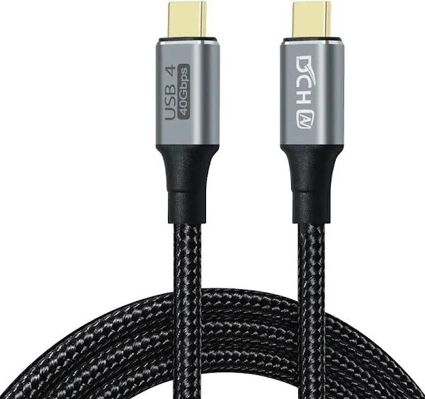 4ft USB 4 Cable USB C to USB C 8K HD Display Video 40 Gbps Data Transfer 100W...