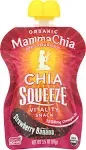 Mamma Chia Squeeze Strawberry Banana, 3.5 oz. 