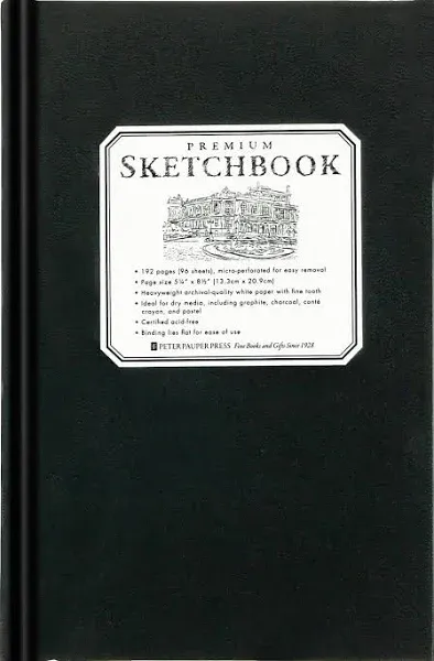 Peter Pauper Small Premium Sketchbook