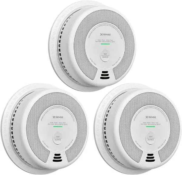 X-Sense 2-in-1 Smoke and Carbon Monoxide Detector Alarm