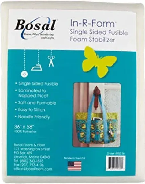 Bosal In-R-Form Single Sided Fusible Foam Stabilizer