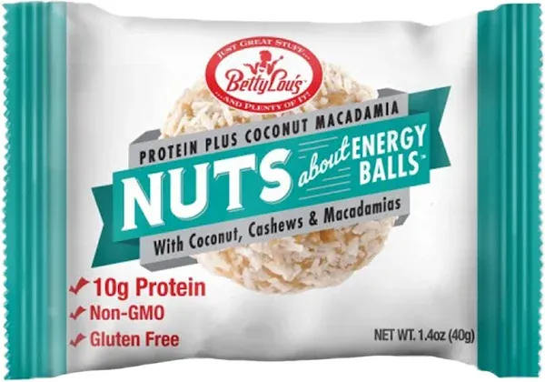 Betty Lous Energy Balls Protein Plus Coconut Macadamia