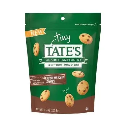 Tate's Bake Shop Tiny Tate's Chocolate Chip Cookies, 3-5.5 oz Bags