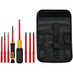 DEWALT Screwdriver Set, Insulated Set, Vinyl Grip, 10-Piece (DWHT66417)