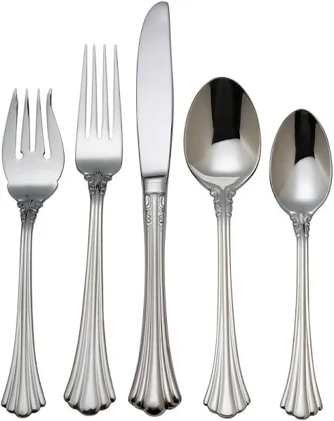 Reed &amp; Barton 1800 5pc Flatware Place Setting