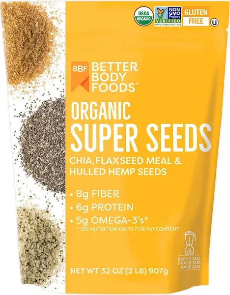 BetterBody Foods Organic Super Seeds (1 lbs)