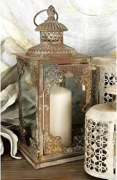 Grayson Lane 1 Candle Metal Lantern Candle Holder | 52900