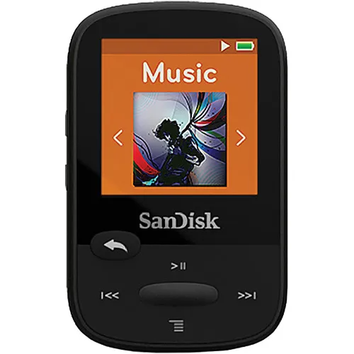 SanDisk 32GB Clip Sport Go Wearable MP3 Player Red FM Radio SDMX30-032G-G46R