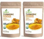 Healthworks Turmeric Powder (32 Ounces / 2 Pounds) | Ground Raw Organic | Curcum