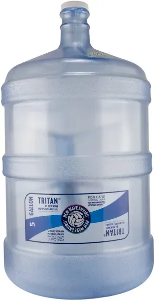 New Wave Enviro Products BPA Free Tritan Bottle, 5-Gallon