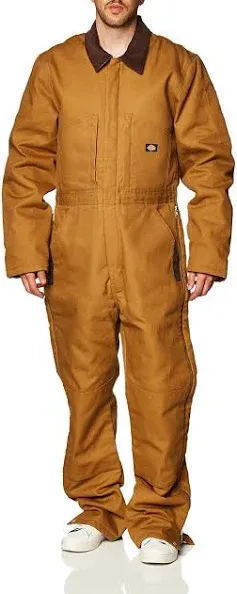 Dickies Coveralls: Men's TV239 BD Water Repellent Duck Insulated Coveralls