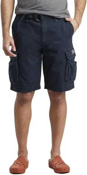 UNIONBAY Men's Survivor Belted Cargo Short-Reg and Big & Tall Sizes