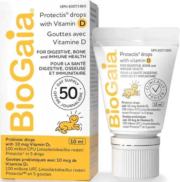 Biogaia Protectics Probiotics Drops With Vitamin D (10 g)