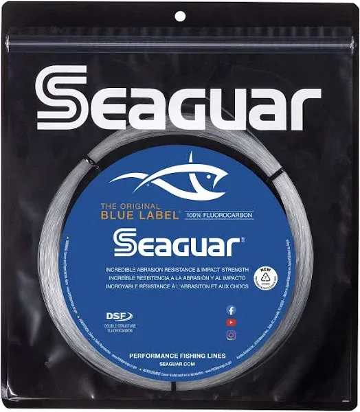 Seaguar Blue Label Fluorocarbon Leader Big Game 400lb 400FC30