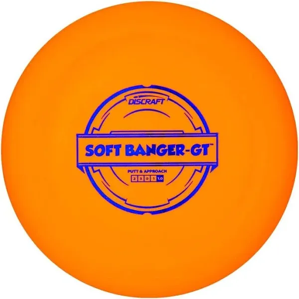 Discraft Soft Banger-GT Putt and Approach Golf Disc