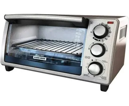 BLACK+DECKER 4-Slice Toaster Oven