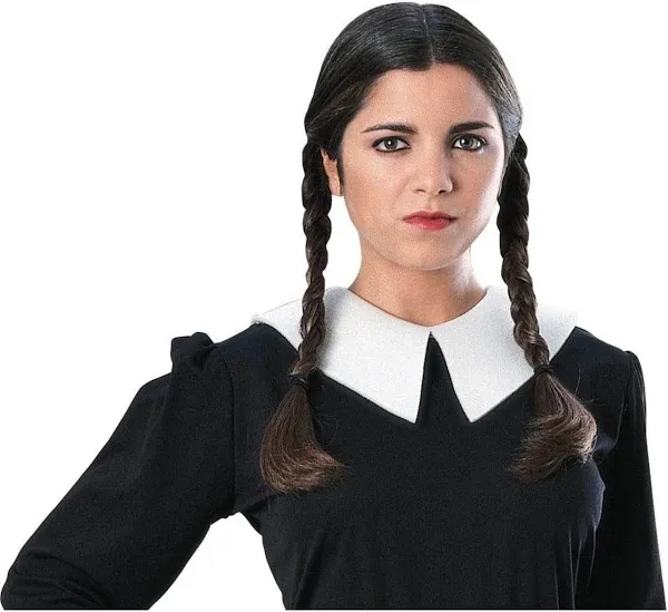 Addams Family Wednesday Adams Adult Wig