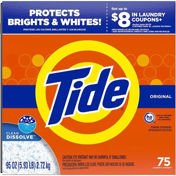 Tide Laundry Detergent Powder