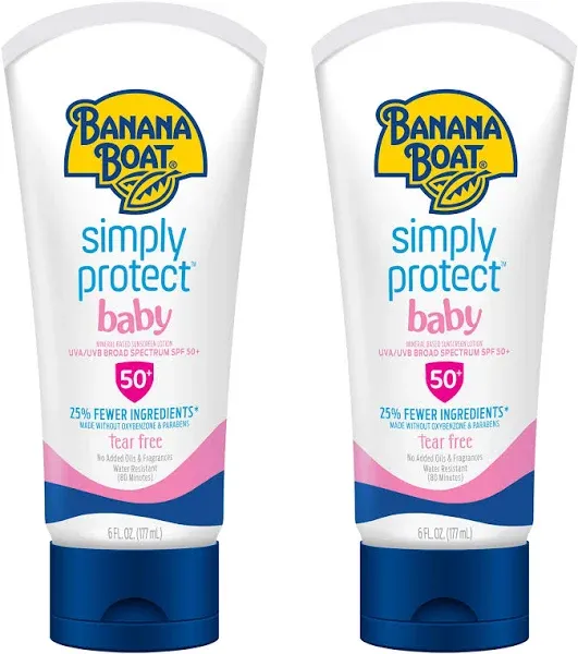 Banana Boat Kids Mineral Lotion SPF 50+ - 6 fl oz (177 ml)