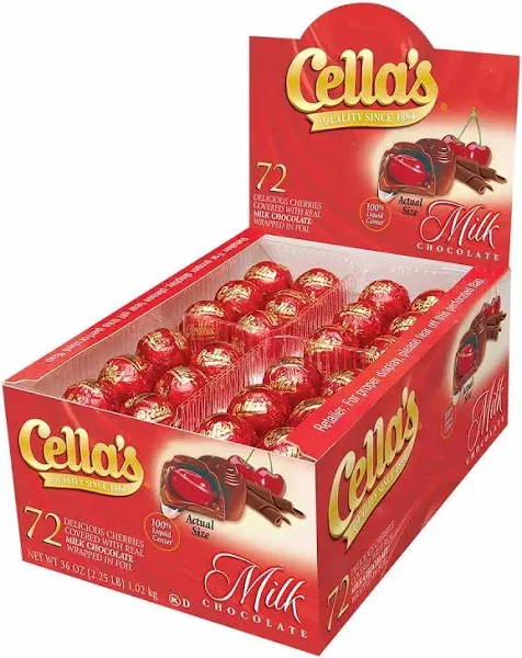 Cella's Milk Chocolate Covered Cherries