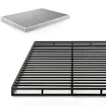 Zinus 4 inch Low Profile Quick Lock Smart Box Spring Mattress Foundation Strong