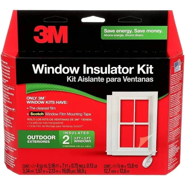 3M Indoor Window Insulator Kit