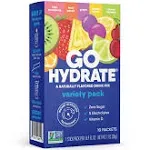 GoHydrate Electrolyte Drink Mix - A Naturally Flavored, Sugar Free, Hydration Powder (cherry Limeade, 30 Count (Pack of 1))